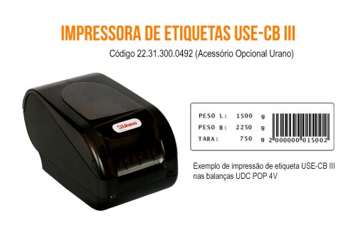 Balança digital pesadora UDC 5/0,5 POP - Image 2
