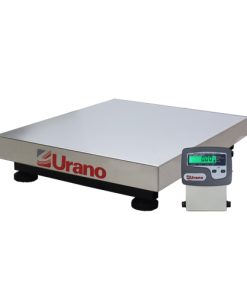 Balança de plataforma W UR 10000 Light 300 / 50 ME, 40 x 50 cm, estrutura metálica, bandeja aço inox, sem coluna, com bateria
