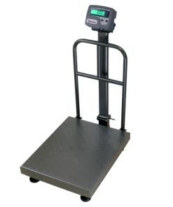 Balança de plataforma W UR 10000 Light 300/50 ME, 40X50cm, bandeja e estrutura aço carbono, coluna, encosto, pés reguláveis, com bateria