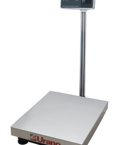 Balança de plataforma W UR 10000 Pro 500 / 100, 60 x 80 cm, estrutura metálica, bandeja aço inox, com coluna, bateria - Imagem 3