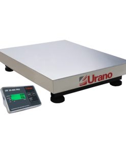Balança de plataforma W UR 10000 Pro 500 / 100, 60 x 80 cm, estrutura metálica, bandeja aço inox, sem coluna, bateria