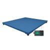 Balança de plataforma W UR 10000 Pro 1500 / 500, em aço carbono xadrez  1,20 X 1,20 m, com 4 células de carga, caixa de junção, sem coluna, com suporte para comando, com bateria