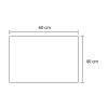 Etiqueta Térmica Urano 40 mm x 60 mm, com gap