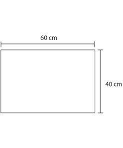 Etiqueta Térmica Urano 40 mm x 60 mm, com gap